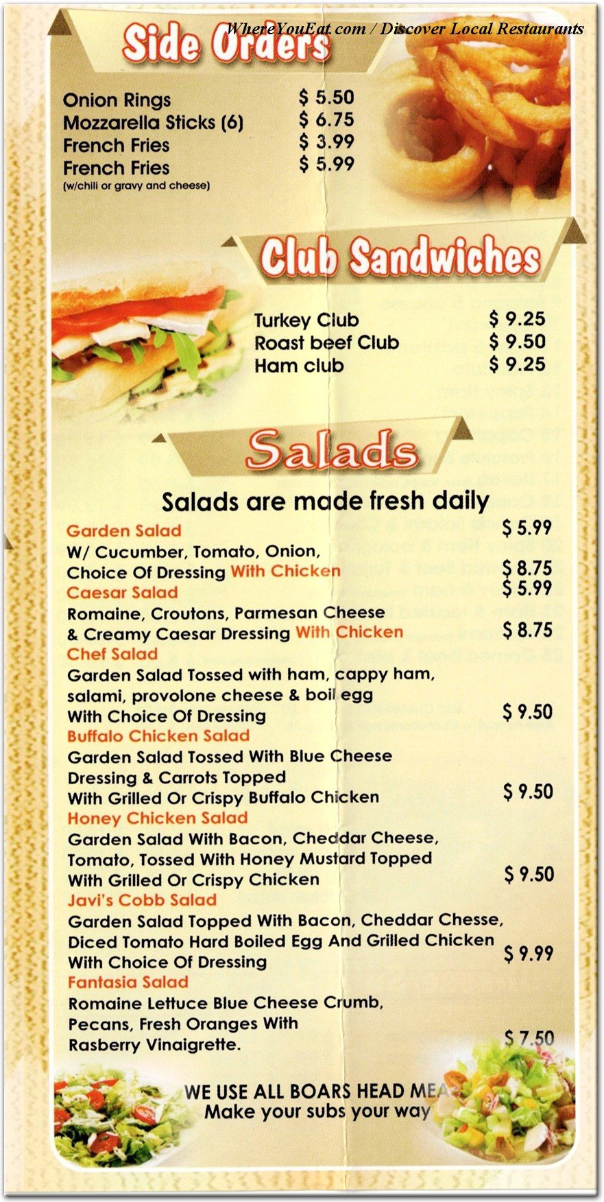 Our Foods
